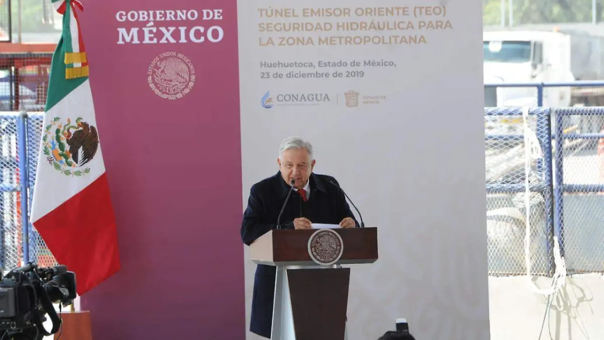 amlo tunel emisor oriente mauricio huzar