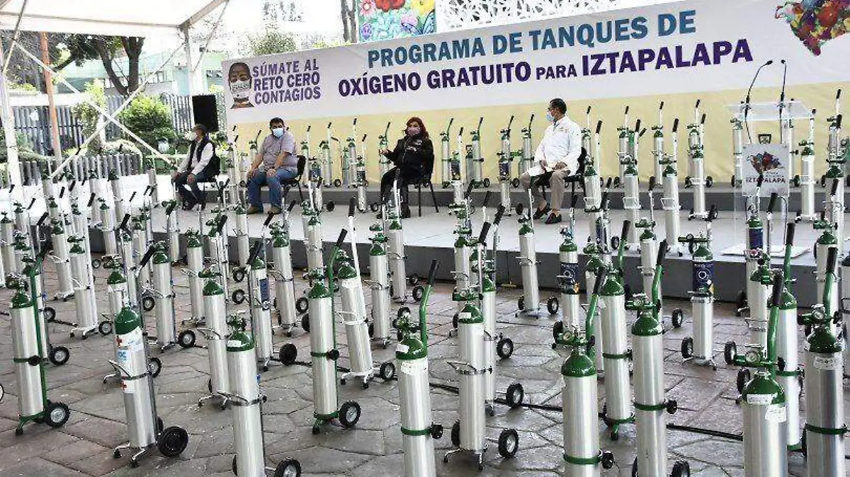 oxigeno en iztapalapa