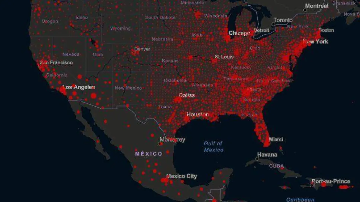 cifras covid estados unidos 2