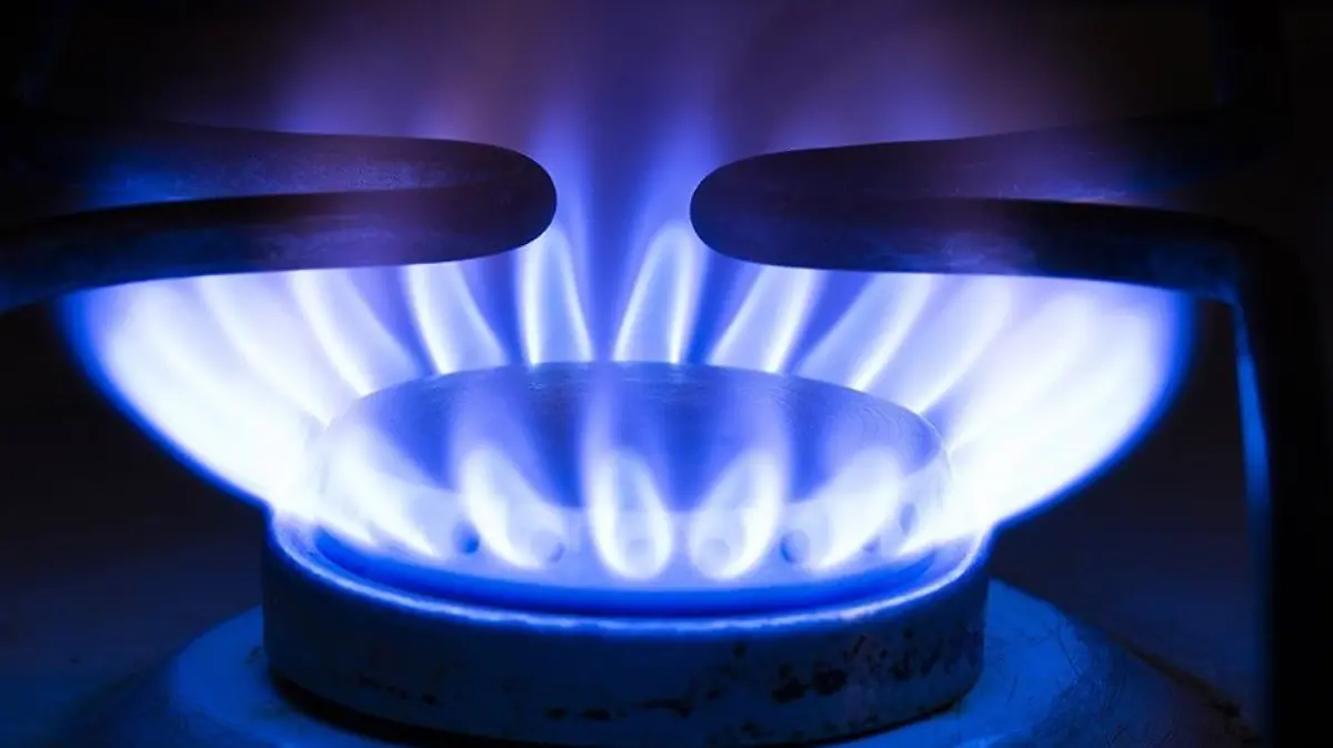 gas natural fuego llamas estufa ilustrativa