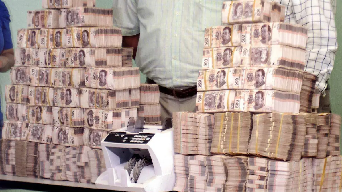 dinero incautado ilustrativa