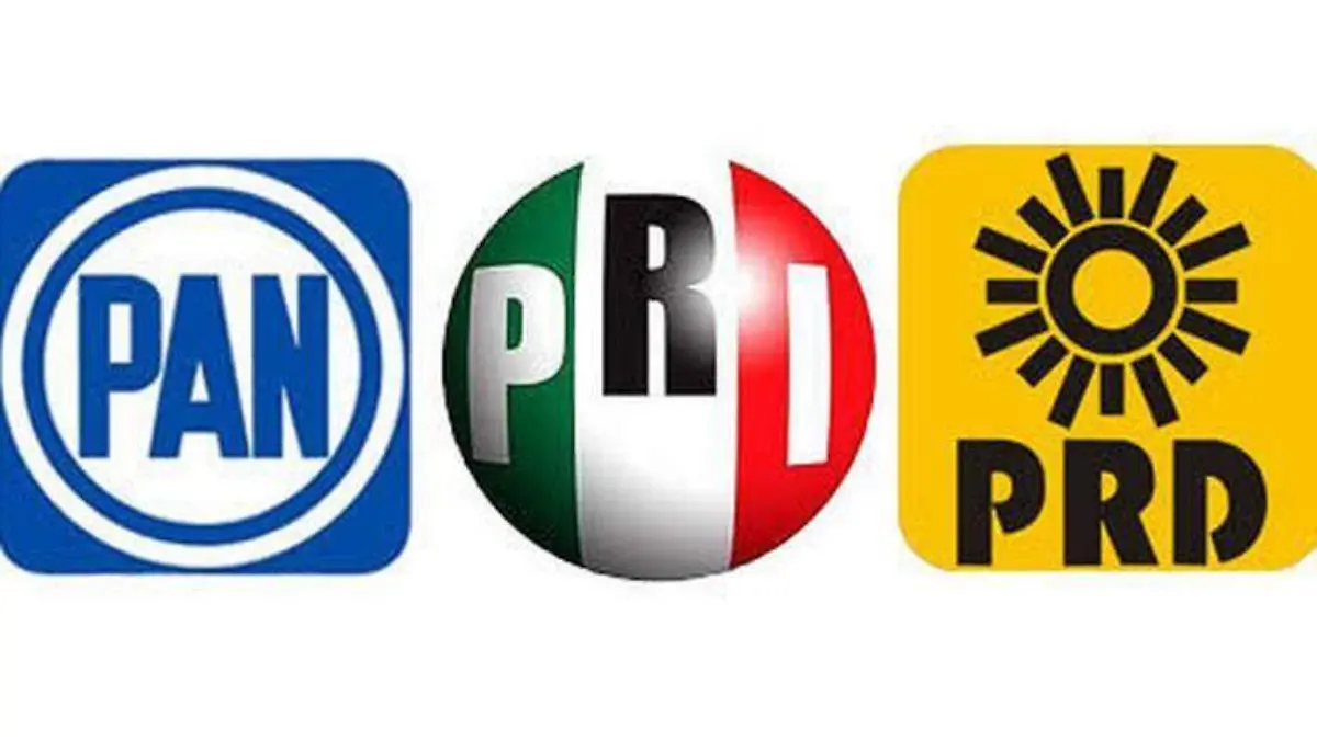 Acuerdan coalición PAN-PRI y PRD