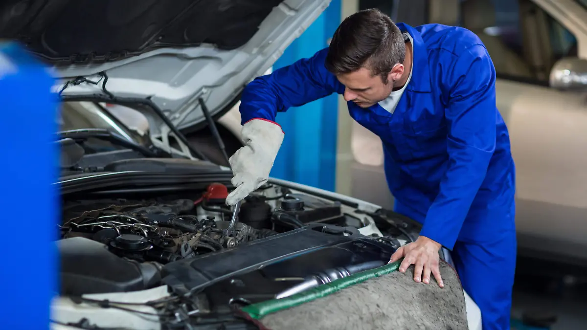 mechanic-servicing-car-engine