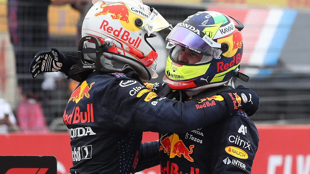 Checo Pérez y Max Verstappen hacen el 1-3 en el GP de Francia