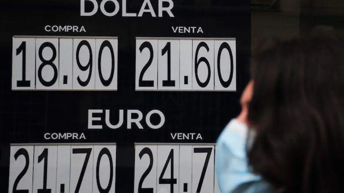 Peso termina 2021 con depreciación de 3 por ciento frente al dólar