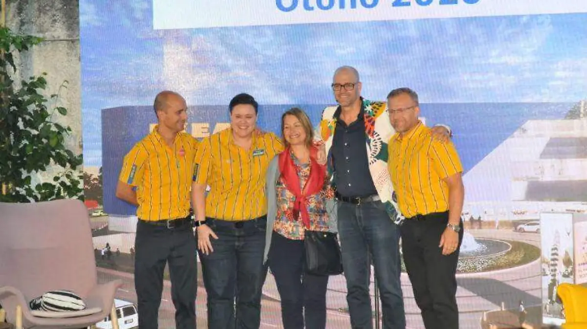 Directivos de Ikea anuncian la apertura de su tienda en México. Fotos Daniel Hidalgo