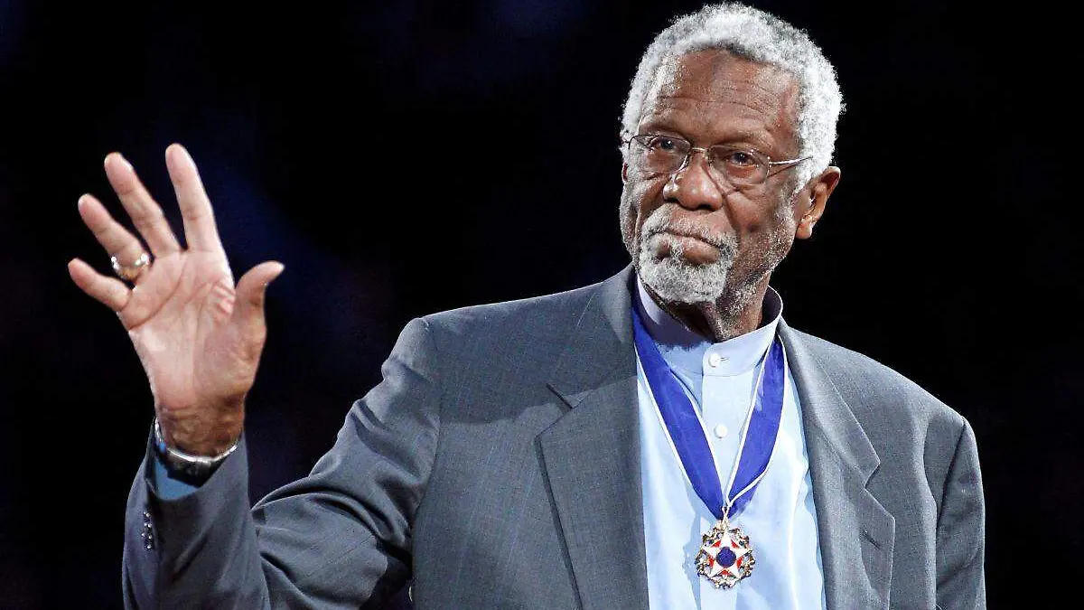 NBA retira número 6 de Bill Russell
