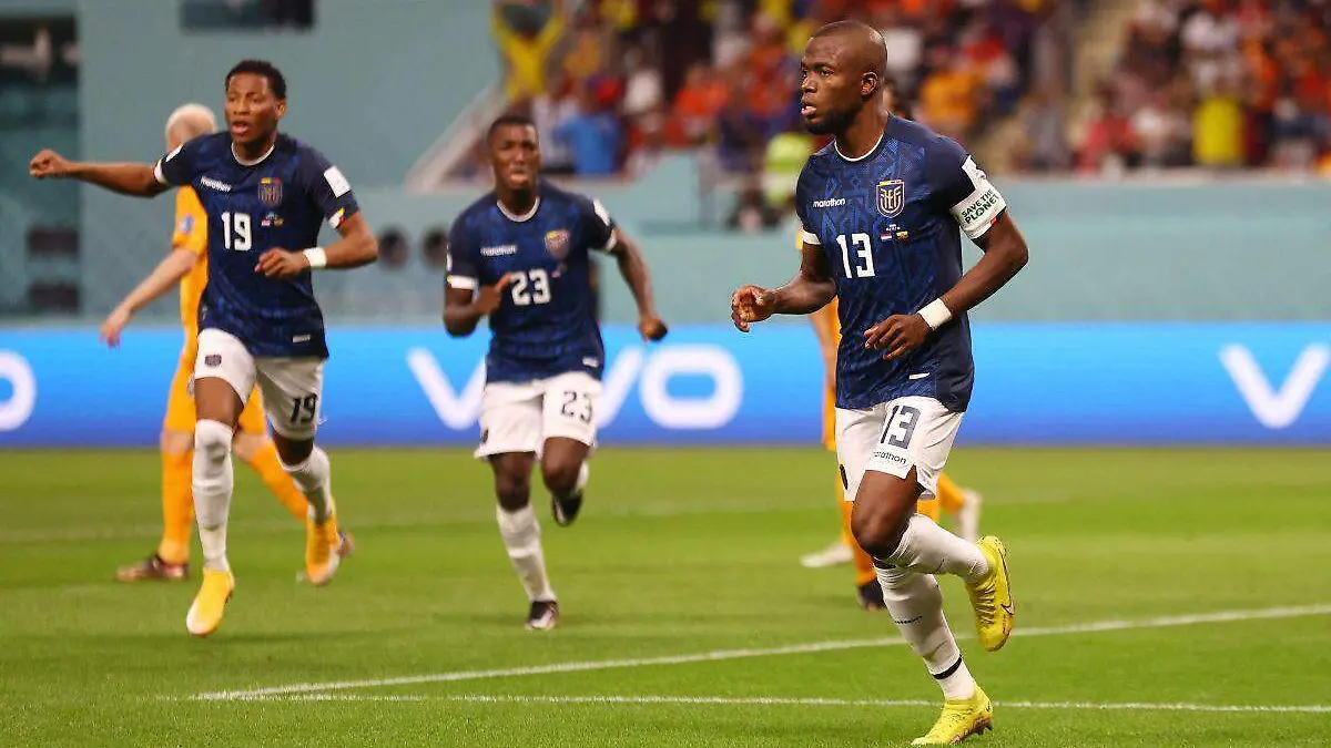 Enner Valencia rescató un punto para Ecuador ante Países Bajos y es líder de goleo del Mundial