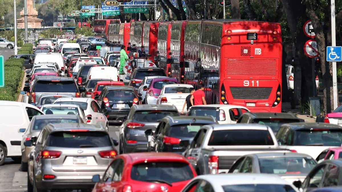 TRAFICO CDMX. FOTO ROBERTO HERNÁNDEZ (1)