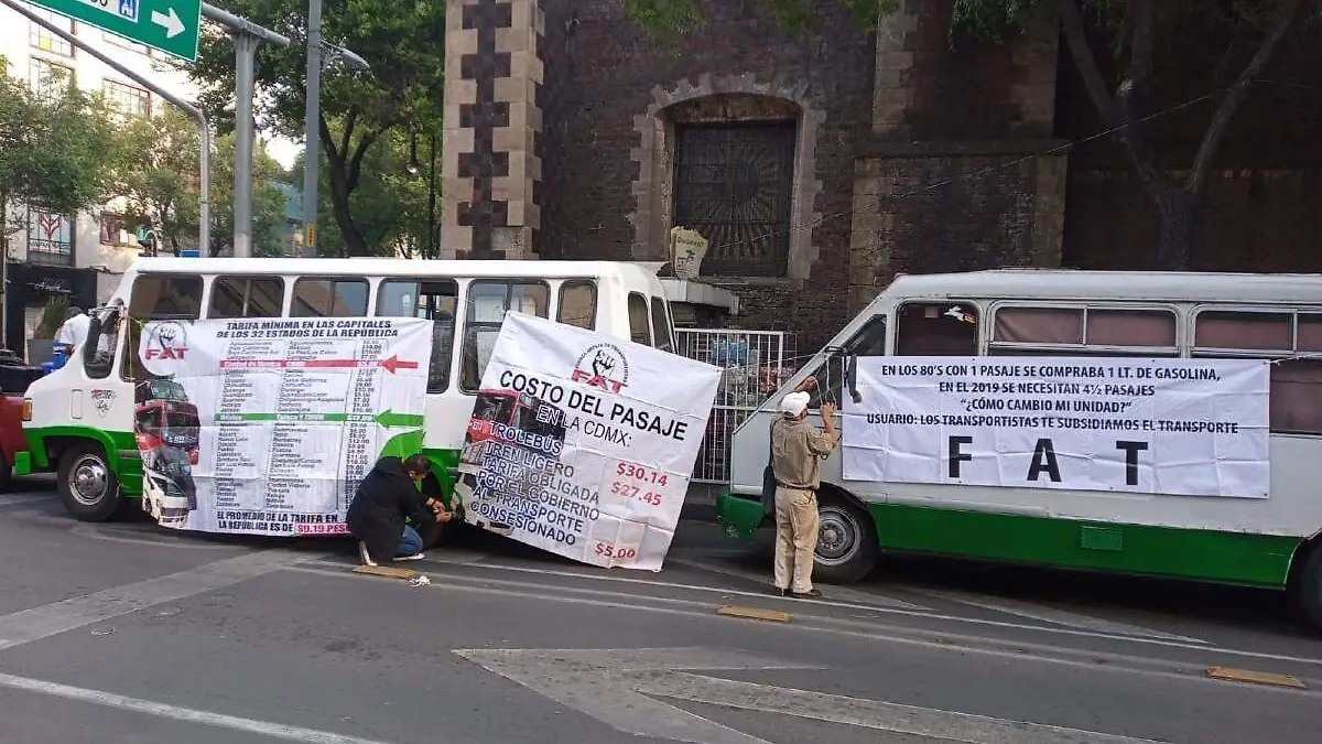 Manifestación transportistas