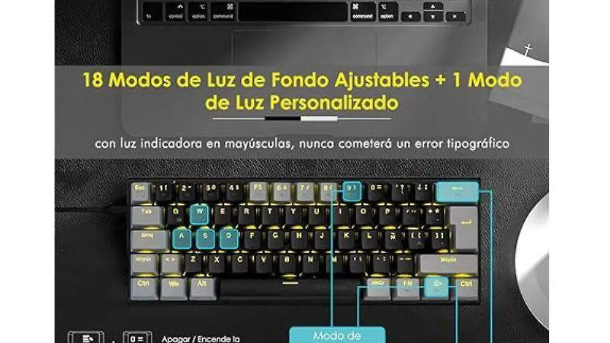 TERPORT teclado mecánico