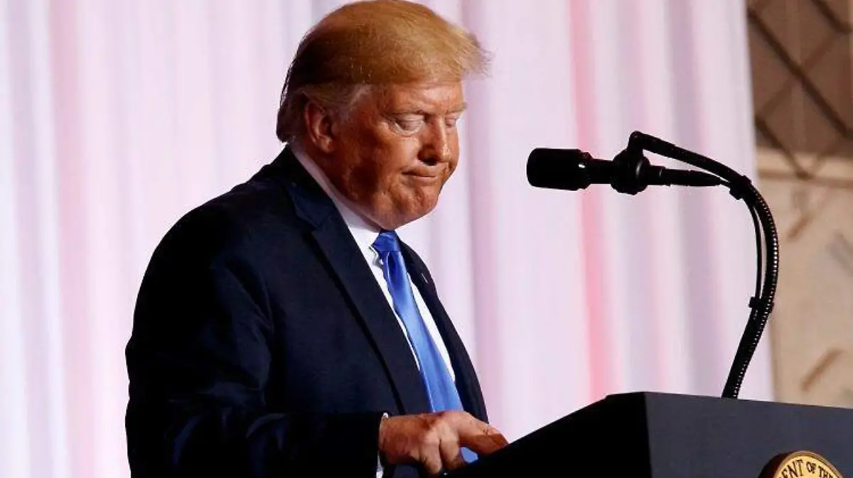 trump triste y decepcionado