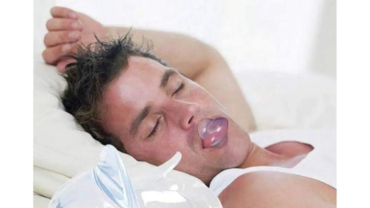 retenedor de lengua que impide roncar