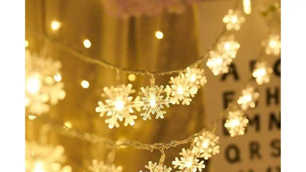 SUHOMMY luces de copo de nieve