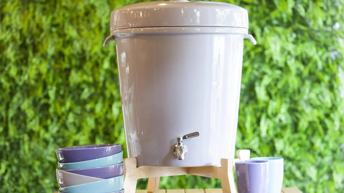 Ecofiltro de Cerámica de 20L con Llave de Acero