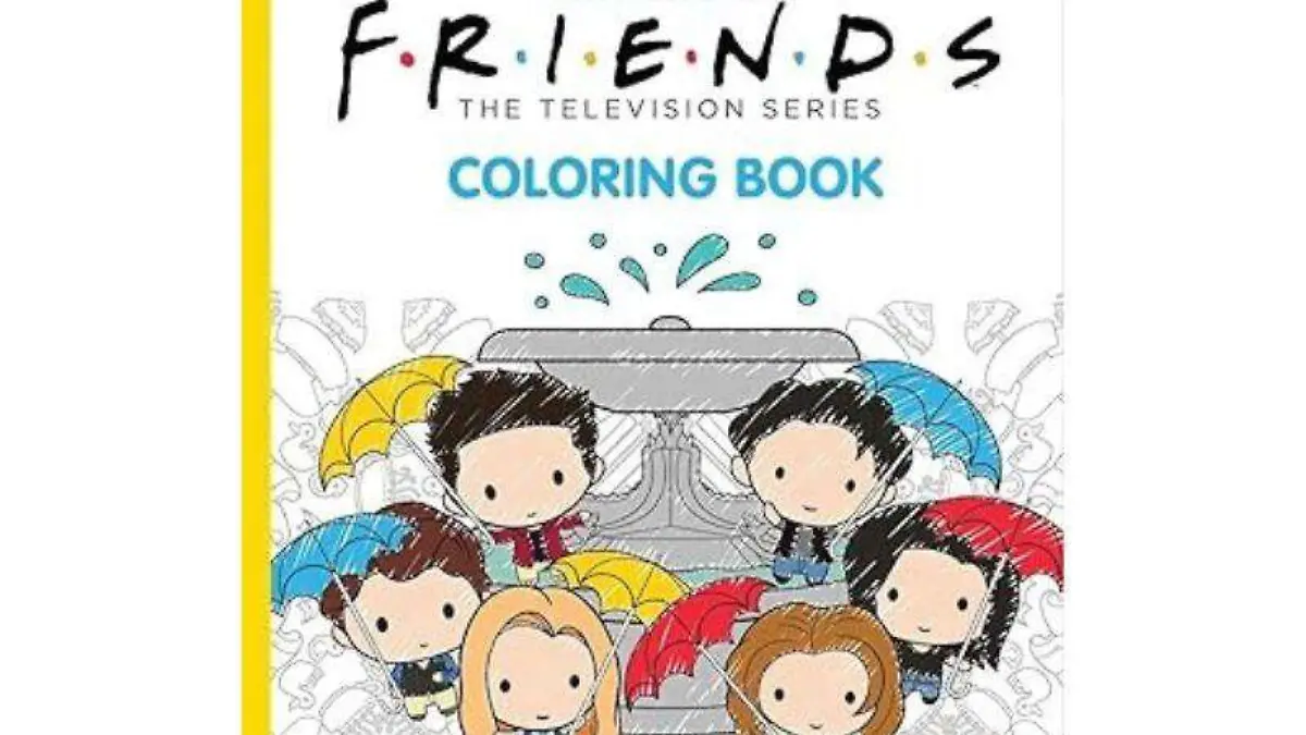 libro de colorear Friends