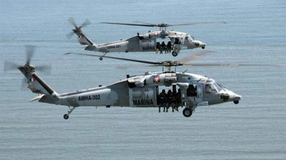helicóptero marinas