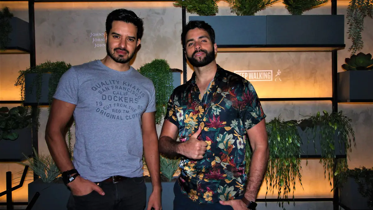 Christian Andrey y Alan Slim