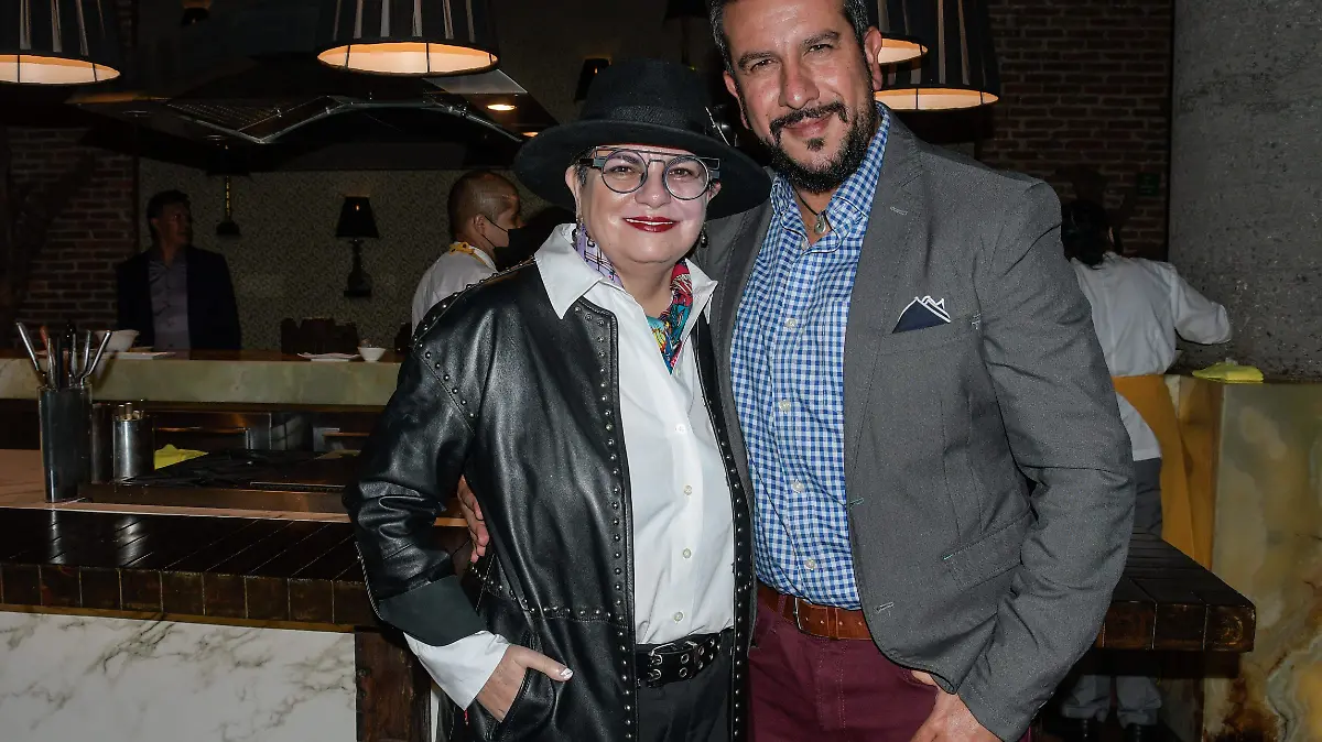 Delia González y Amilcar Olivares / Foto: Aracely Martínez