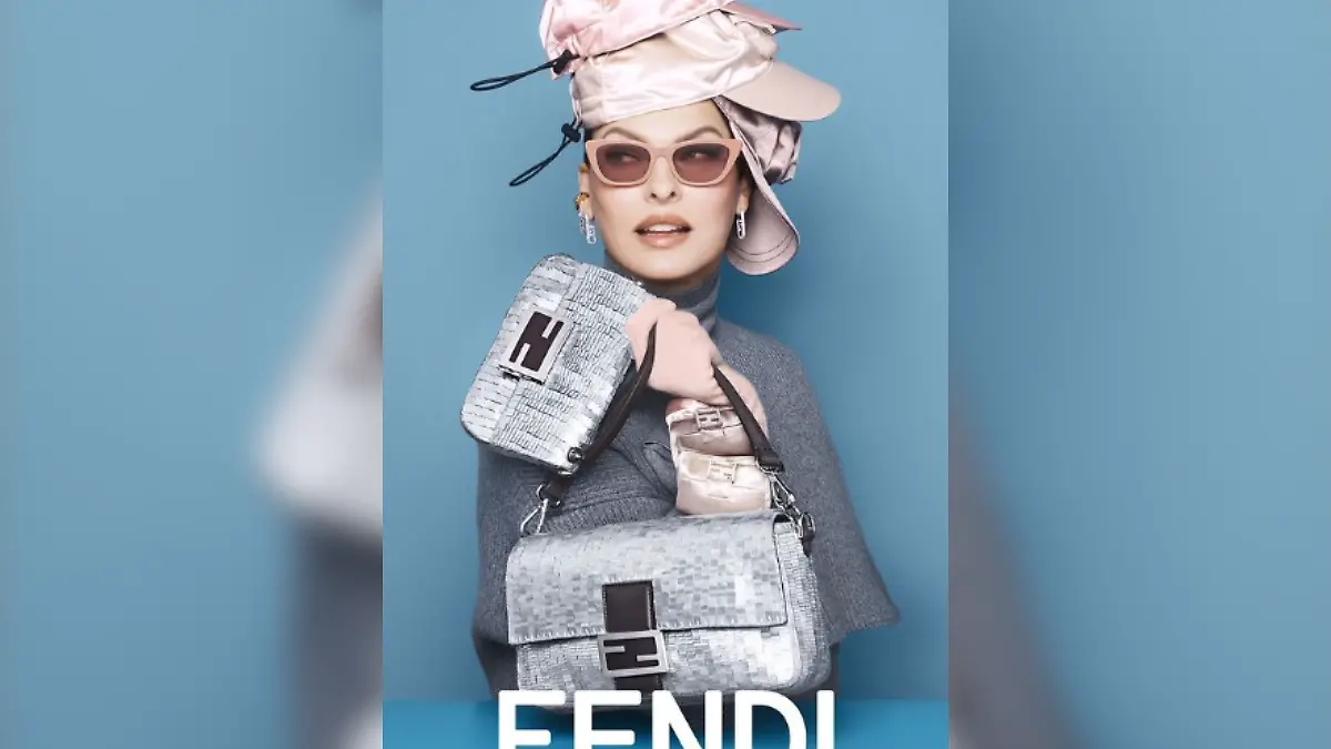Fendi celebra el 25 aniversario de su icónico bolso Baguette junto a Linda Evangelista