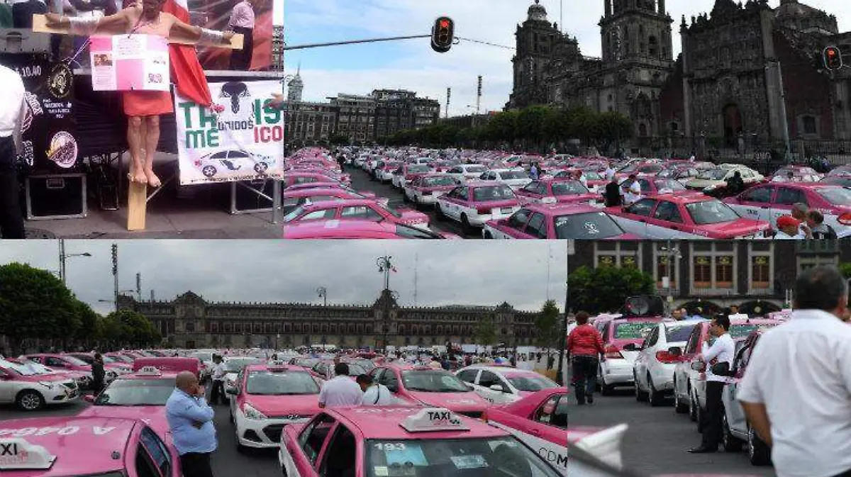 collage taxitas LAURA LOVERA - ROBERTO HERNANDEZ