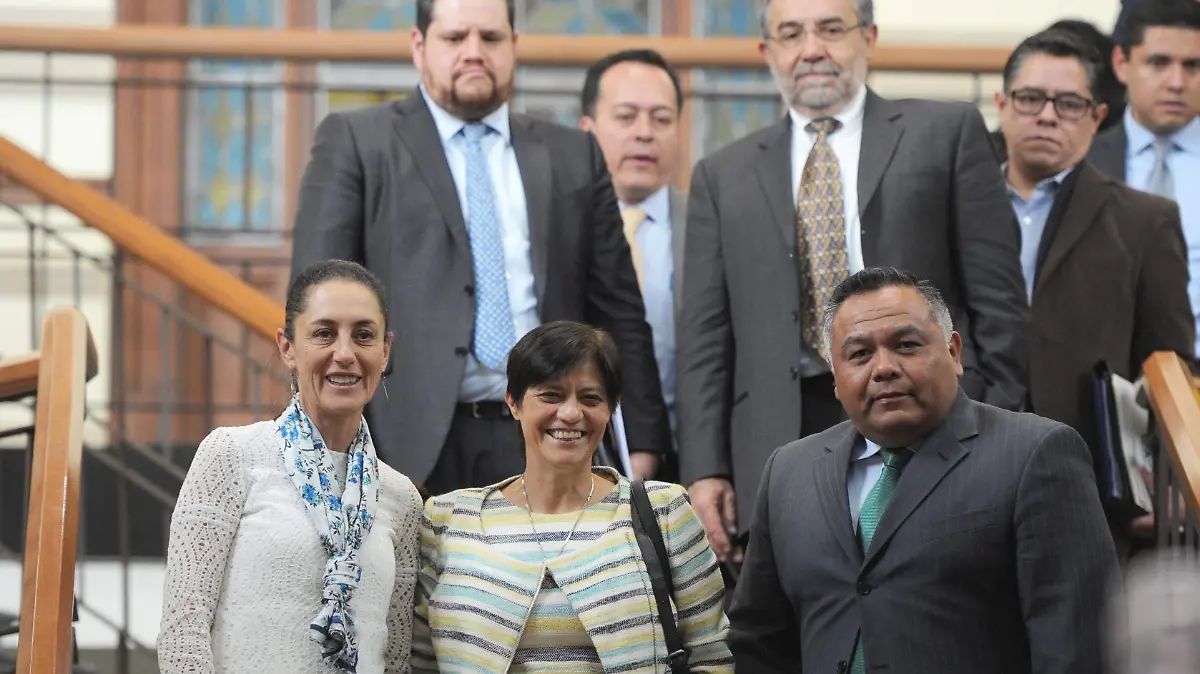 CLAUDIA SHEINBAUM, BLANCA JIMENEZ, ALFREDO PEREZ (2)