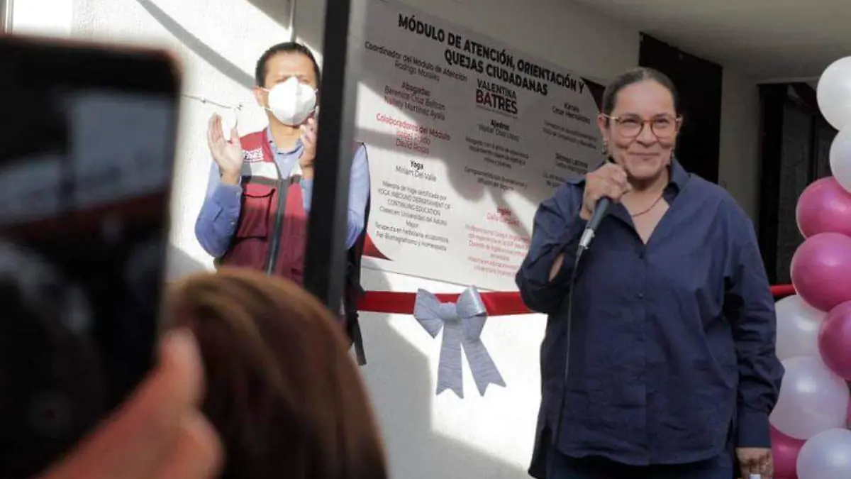 NODULO DE ATENCION DE VALENTINA BATRES. CORTESÍA FB @valentinabatresg