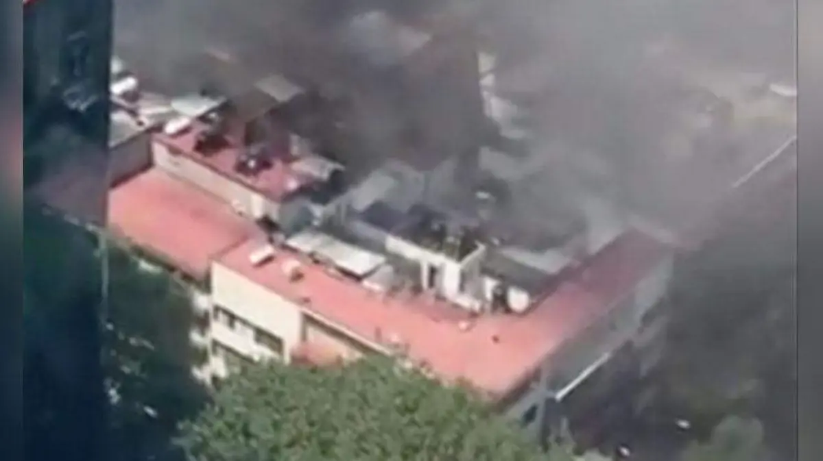 incendio naòles