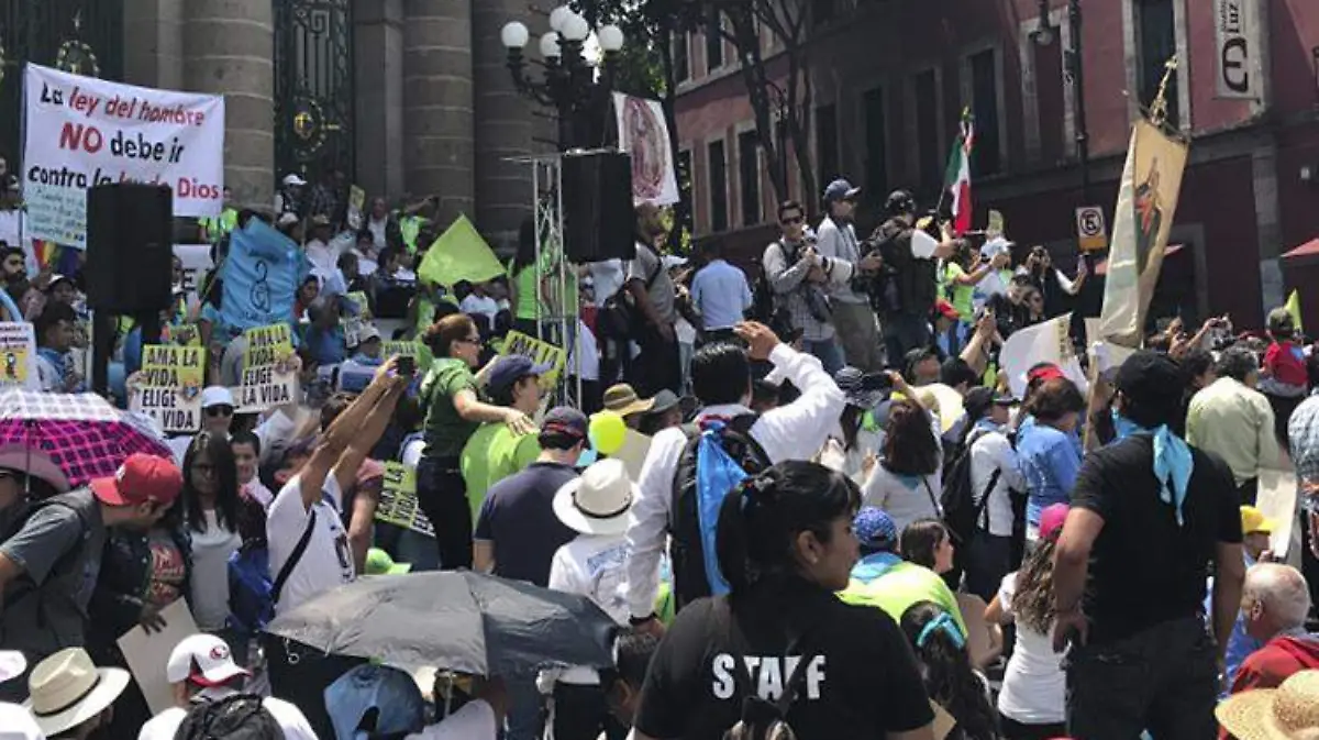 protesta contra el acorto