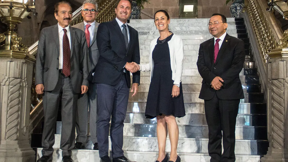 Reunion Sheinbaum Bettel