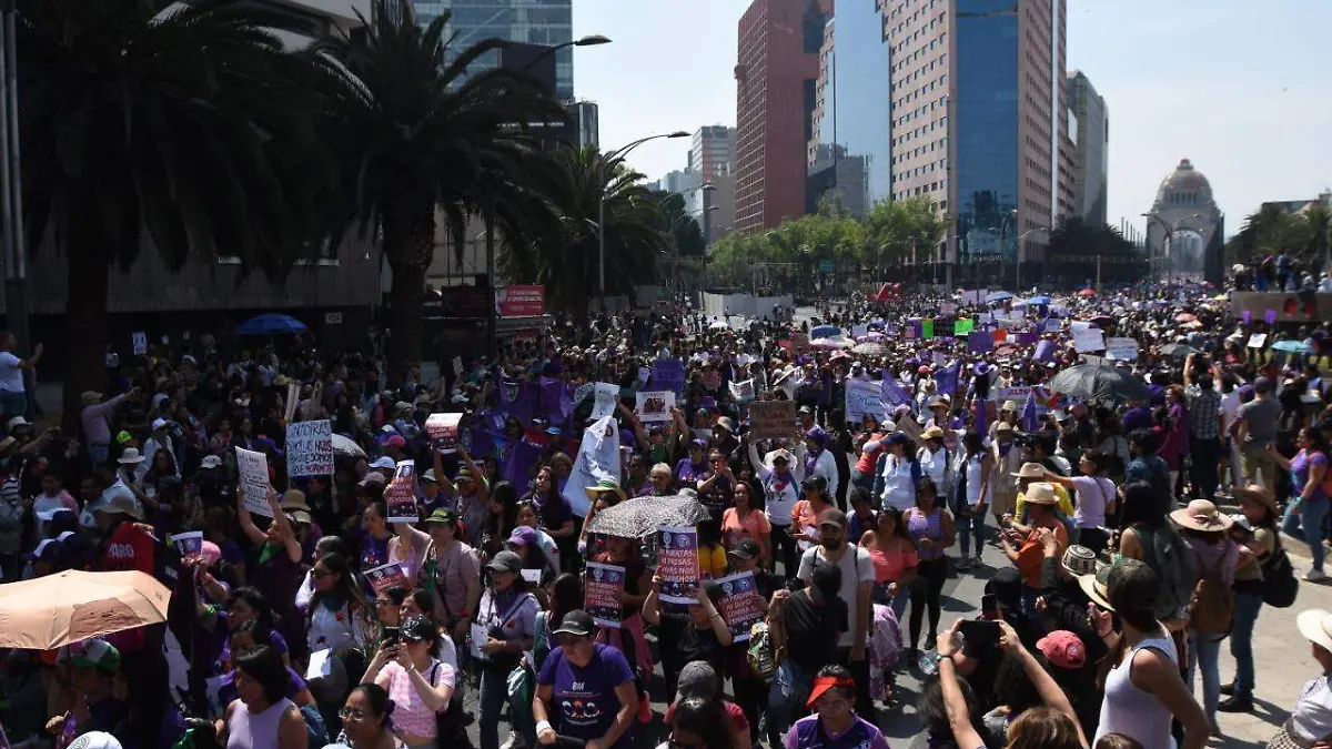 marcha mujeres daniel galeana