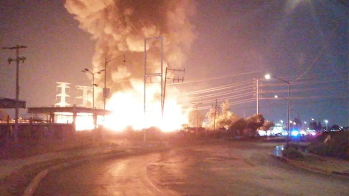 Incendio central de abstos