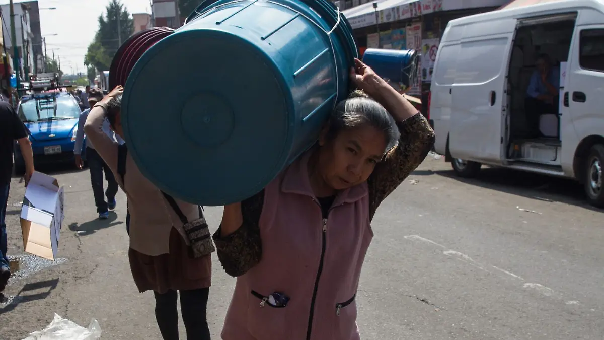 Falta de agua Iztacalco 