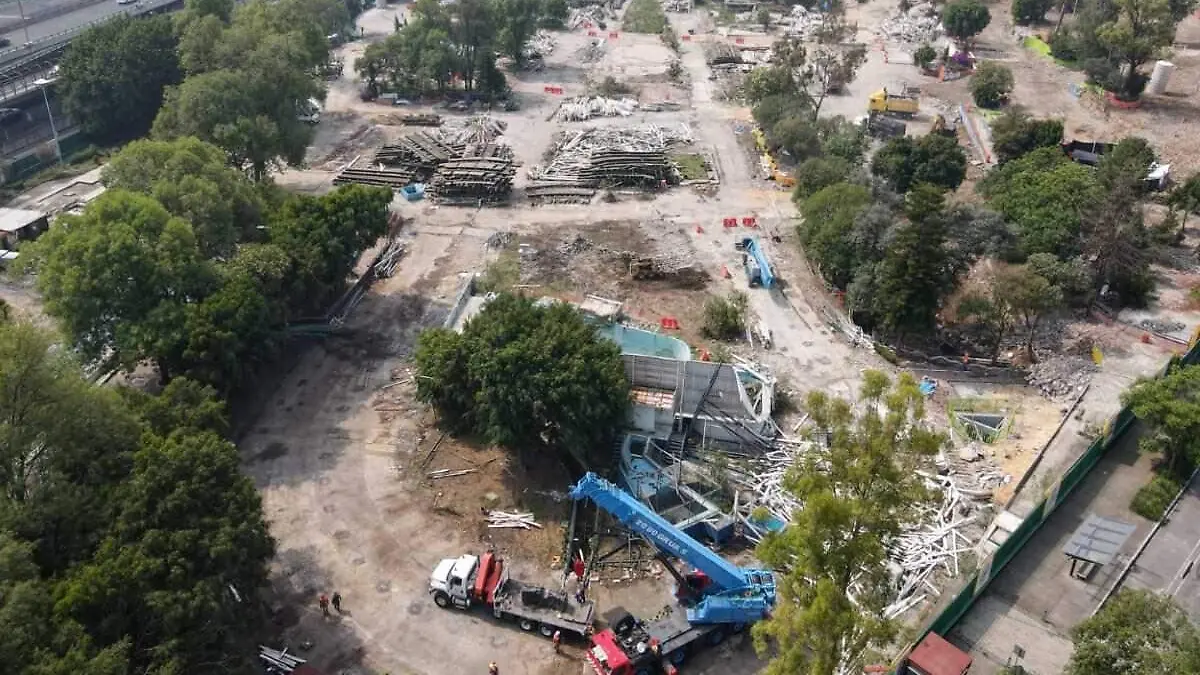 Montaña Rusa Chapultepec concluyen desmantelamiento