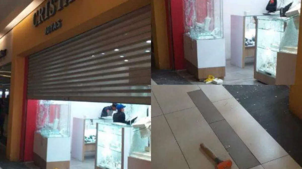 collage asalto portal centro TWITTER