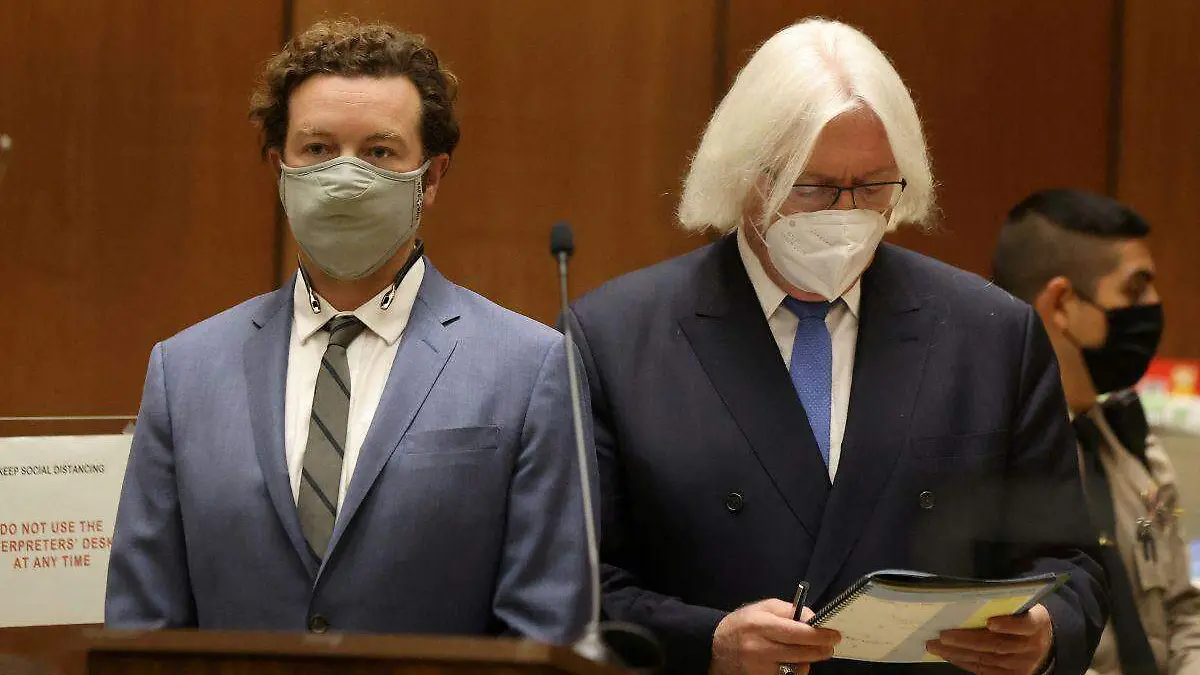 Actor Danny Masterson en la Corte
