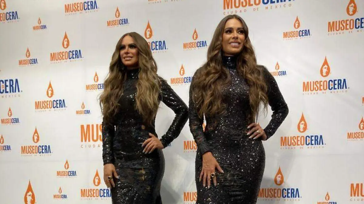 Galilea Montijo develó su figura en el Museo de Cera; así luce