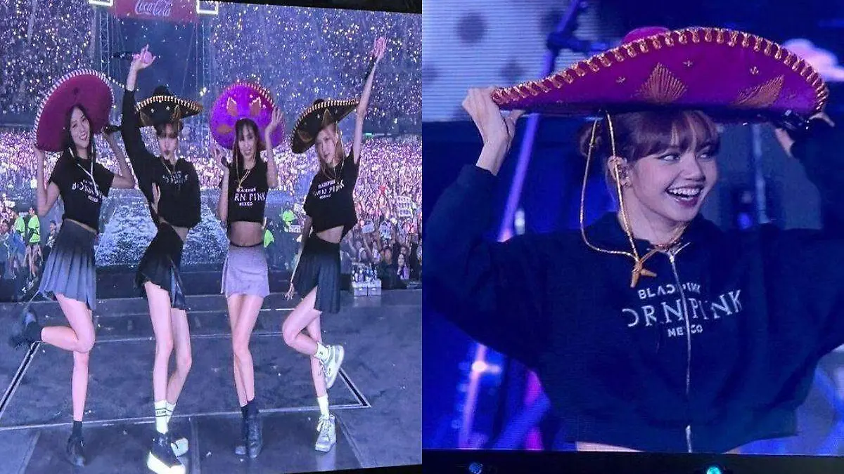 Fans mexicanos de Blackpink se la rifaron regalaron comida, boletos y hasta sombreros a las chicas
