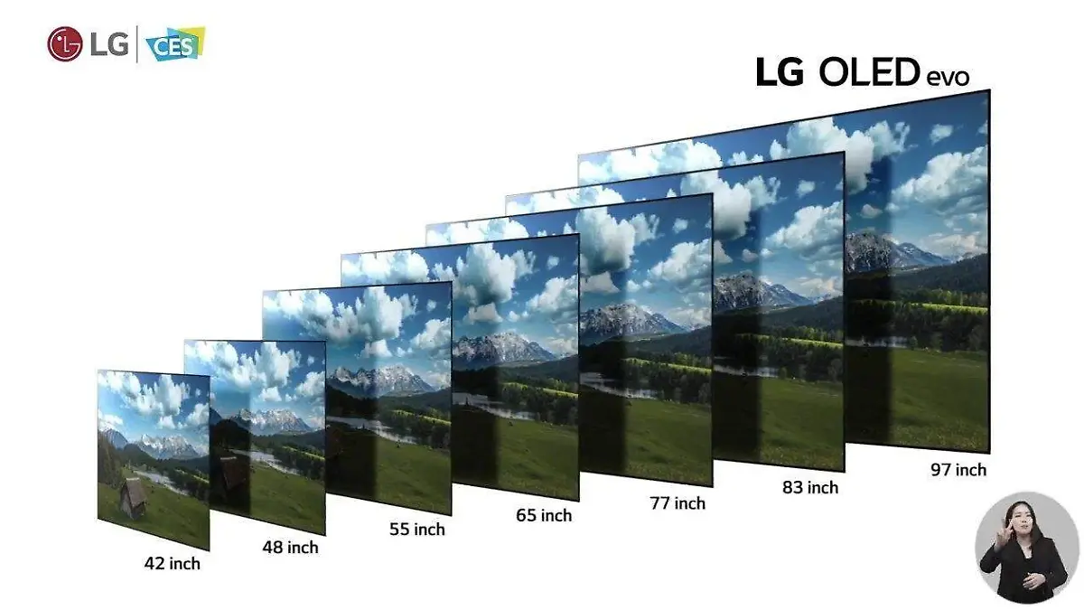 LG presenta primer OLED gigante en el CES 