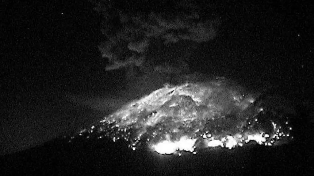 explosion popo noche CENAPRED