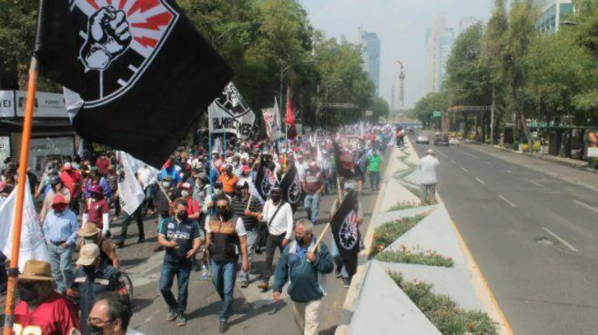 dia del trabajo manifestacion