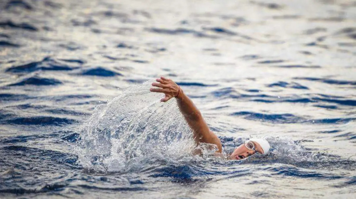 La nadadora de aguas abiertas, Patricia Guerra