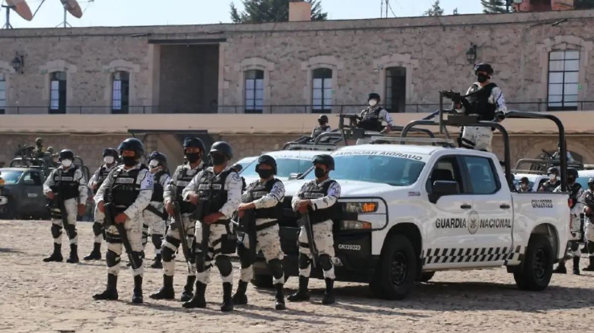 Guardia Nacional operativo en Michoacán