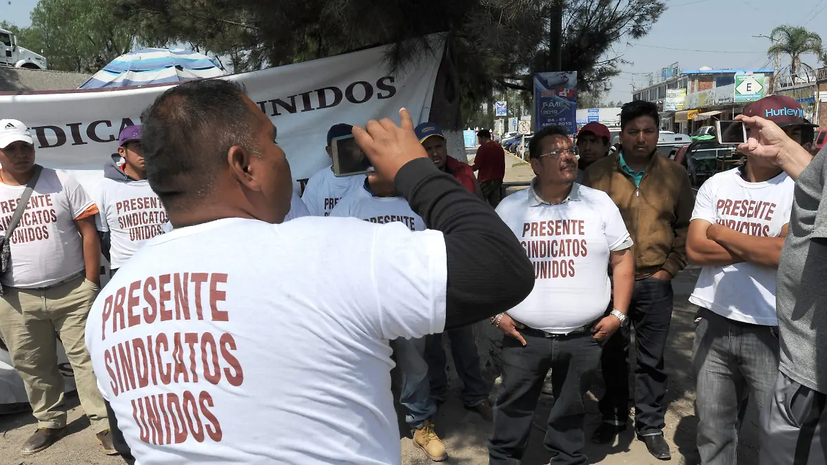 SINDICATOS DE TRASPORTISTAS mauricio huizar