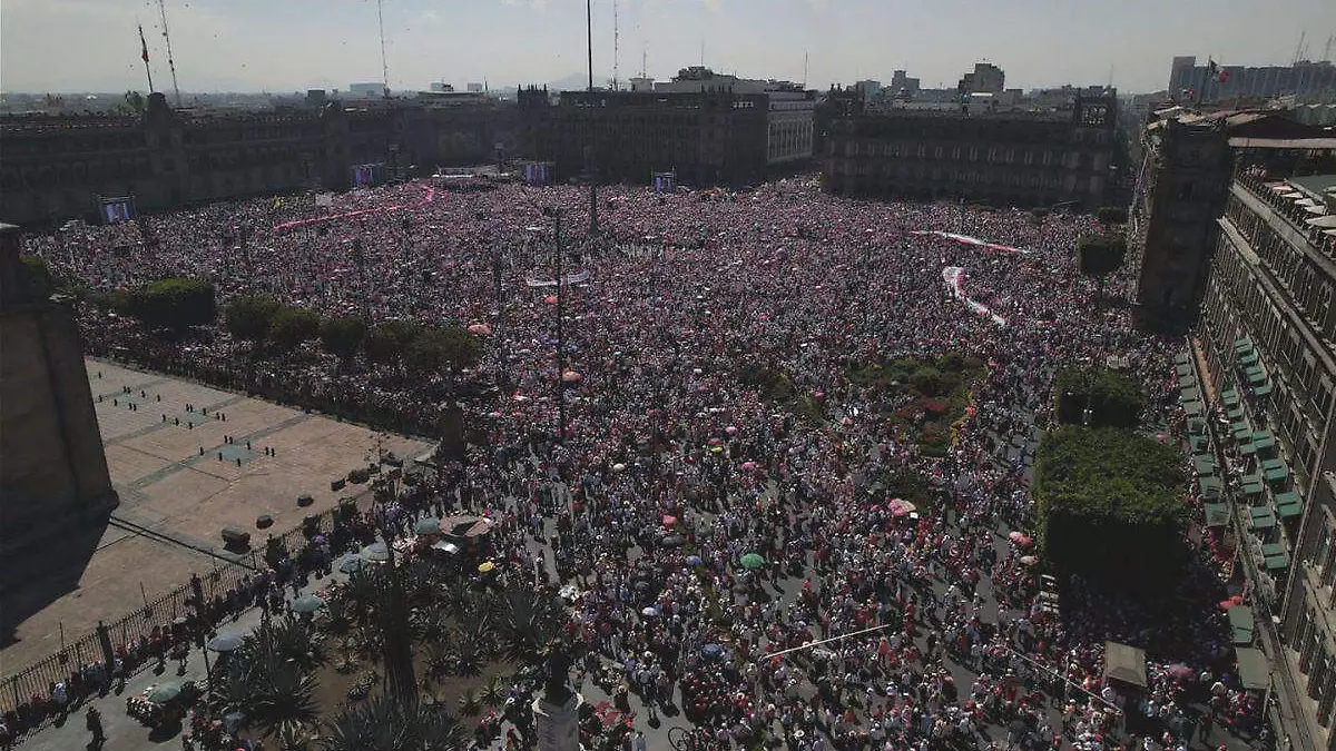 CDMX estima 90 mil asistentes a la marcha en defensa del INE