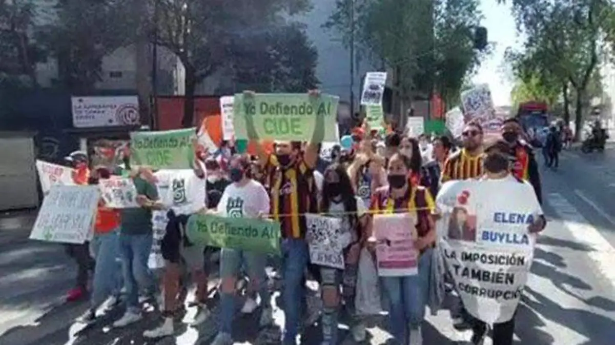marcha estudiantes cide