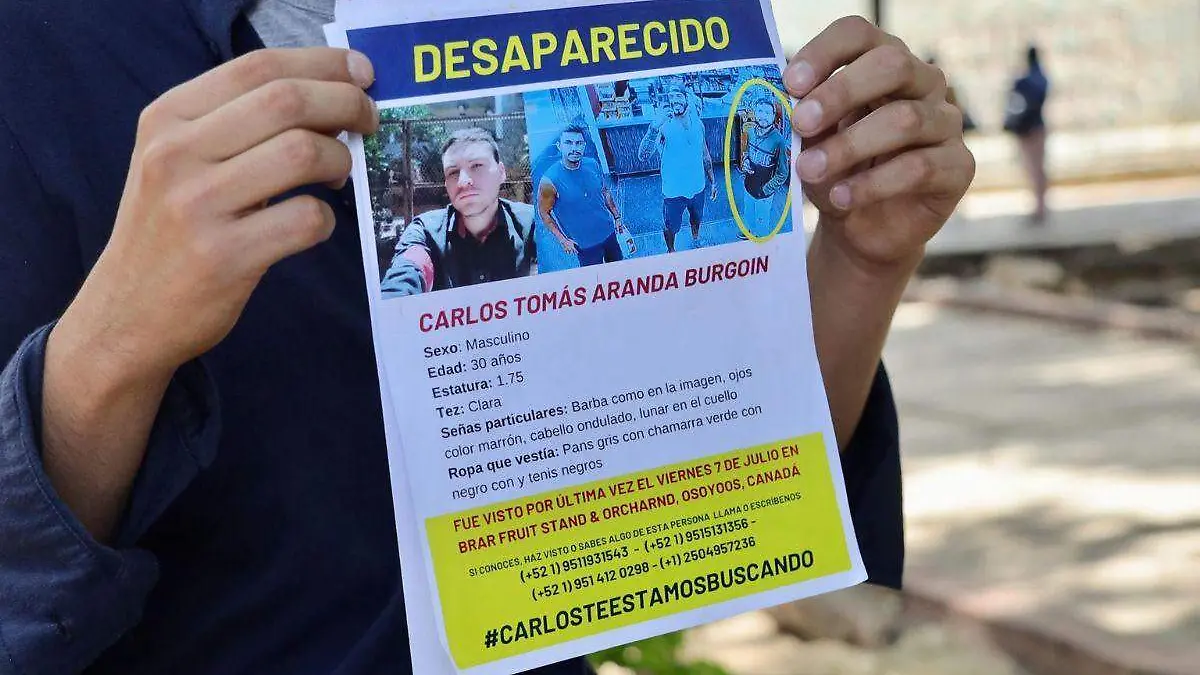 Cuerpo hallado por autoridades de Canadá es Carlos Aranda, joven mexicano desaparecido