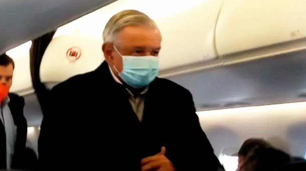 amlo vuelo san luis ESPECIAL