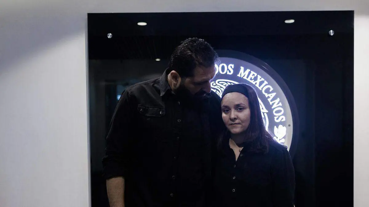 Bárbara Lango y su esposo aterrizaron en México tras ser evacuados de Gaza
