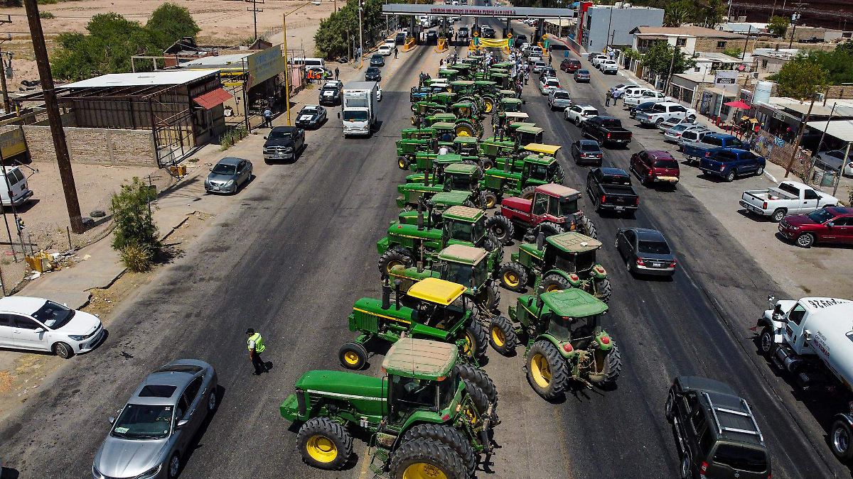 Agricultores del noroeste intensifican bloqueos - El Sol de México |  Noticias, Deportes, Gossip, Columnas